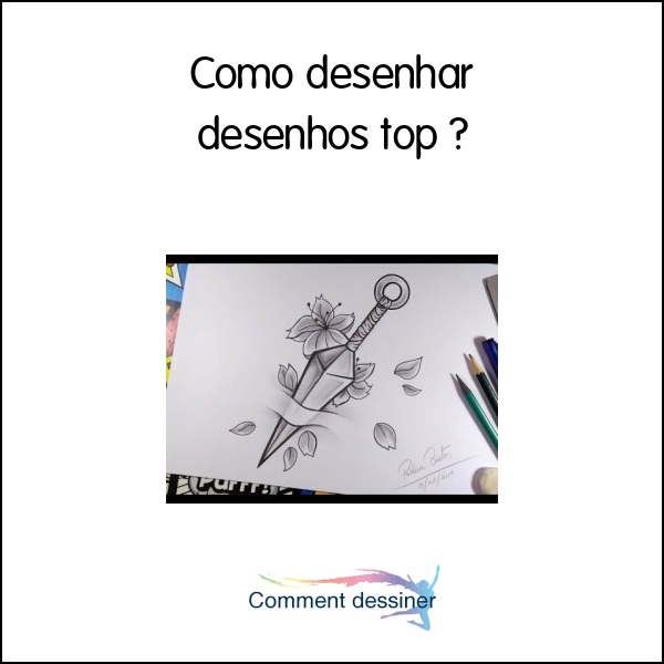 Como desenhar desenhos top